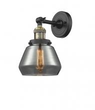 Innovation Lighting 203-BAB-G173-LED - Fulton - 1 Light - 7 inch - Black Antique Brass - Adjustable Sconce