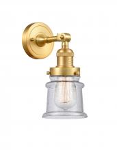 Innovation Lighting 203-SG-G184S-LED - Canton - 1 Light - 5 inch - Satin Gold - Adjustable Sconce