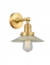 Innovation Lighting 203-SG-G2-LED - Halophane - 1 Light - 9 inch - Satin Gold - Adjustable Sconce