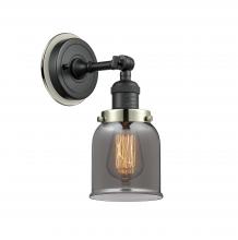Innovation Lighting 203BK-BPPN-HRPN-G53 - Bell - 1 Light - 5 inch - Matte Black - Sconce