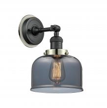 Innovation Lighting 203BK-BPPN-HRPN-G73 - Bell - 1 Light - 8 inch - Matte Black - Sconce