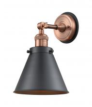 Innovation Lighting 203BP-ACBK-M13-BK - Appalachian - 1 Light - 8 inch - Antique Copper - Sconce