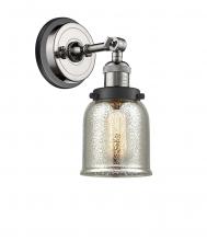 Innovation Lighting 203BP-PNBK-G58 - Bell - 1 Light - 5 inch - Polished Nickel - Sconce