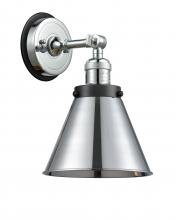 Innovation Lighting 203PC-BPBK-HRBK-M13-PC - Appalachian - 1 Light - 8 inch - Polished Chrome - Sconce