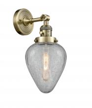 Innovation Lighting 203SW-AB-G165 - Geneseo - 1 Light - 7 inch - Antique Brass - Adjustable Sconce
