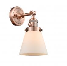Innovations Lighting 203SW-AC-G61-LED - Cone - 1 Light - 6 inch - Antique Copper - Sconce