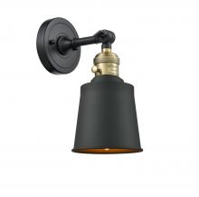 Innovation Lighting 203SW-BAB-M9-BAB - Addison Sconce With Switch