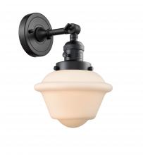 Innovations Lighting 203SW-BK-G531-LED - Oxford - 1 Light - 8 inch - Matte Black - Sconce