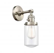 Innovations Lighting 203SW-SN-G312-LED - Dover - 1 Light - 5 inch - Brushed Satin Nickel - Sconce