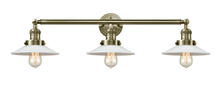 Innovation Lighting 205-AB-G1 - Halophane - 3 Light - 33 inch - Antique Brass - Bath Vanity Light