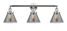 Innovation Lighting 205-PC-G43-LED - Cone - 3 Light - 32 inch - Polished Chrome - Bath Vanity Light