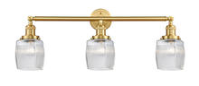 Innovation Lighting 205-SG-G302-LED - Colton - 3 Light - 32 inch - Satin Gold - Bath Vanity Light