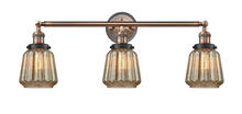 Innovation Lighting 205BP-ACBK-G146 - Chatham - 3 Light - 30 inch - Antique Copper - Bath Vanity Light