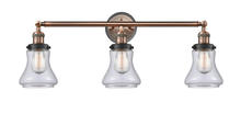Innovation Lighting 205BP-ACBK-G192 - Bellmont - 3 Light - 30 inch - Antique Copper - Bath Vanity Light