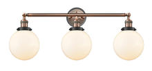 Innovation Lighting 205BP-ACBK-G201-8 - Beacon - 3 Light - 32 inch - Antique Copper - Bath Vanity Light