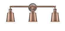Innovation Lighting 205BP-ACBK-M9-AC - Addison - 3 Light - 32 inch - Antique Copper - Bath Vanity Light