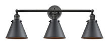 Innovation Lighting 205BP-BK-M13-BK - Appalachian - 3 Light - 32 inch - Matte Black - Bath Vanity Light