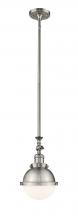 Innovation Lighting 206-SN-HFS-61-SN - Hampden - 1 Light - 7 inch - Brushed Satin Nickel - Stem Hung - Adjustable Mini Pendant