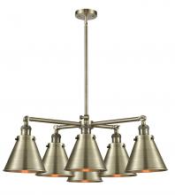 Innovation Lighting 207-6CR-AB-M13-AB-LED - Appalachian 6 Light Chandelier