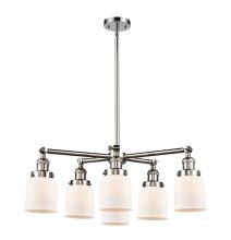 Innovation Lighting 207-6CR-PN-G51 - Small Bell 6 Light Chandelier