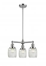 Innovation Lighting 207-PC-G302 - Colton - 3 Light - 18 inch - Polished Chrome - Stem Hung - Chandelier