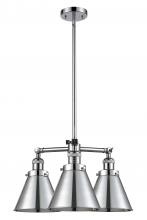 Innovation Lighting 207-PC-M13-PC-LED - Appalachian - 3 Light - 21 inch - Polished Chrome - Stem Hung - Chandelier