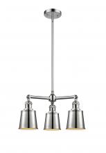 Innovation Lighting 207-PC-M9-PC-LED - Addison - 3 Light - 19 inch - Polished Chrome - Stem Hung - Chandelier