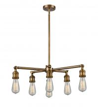 Innovation Lighting 207NH-6CR-BB - Bare Bulb 6 Light Chandelier