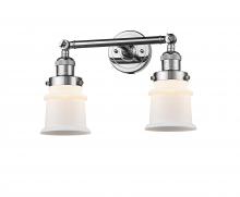 Innovation Lighting 208-PC-G181S - Canton - 2 Light - 17 inch - Polished Chrome - Adjustable Bath Vanity Light