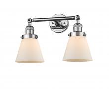 Innovation Lighting 208-PC-G61 - Cone - 2 Light - 16 inch - Polished Chrome - Adjustable Bath Vanity Light