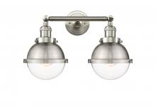 Innovation Lighting 208-SN-HFS-62-SN-LED - Hampden - 2 Light - 18 inch - Brushed Satin Nickel - Adjustable Bath Vanity Light
