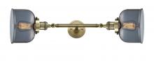 Innovation Lighting 208L-AB-G73-LED - Bell - 2 Light - 8 inch - Antique Brass - Adjustable Bath Vanity Light