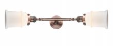 Innovation Lighting 208L-AC-G181 - Canton - 2 Light - 6 inch - Antique Copper - Adjustable Bath Vanity Light