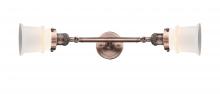 Innovation Lighting 208L-AC-G181S - Canton - 2 Light - 6 inch - Antique Copper - Adjustable Bath Vanity Light