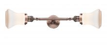 Innovation Lighting 208L-AC-G191 - Bellmont - 2 Light - 6 inch - Antique Copper - Adjustable Bath Vanity Light