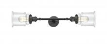 Innovation Lighting 208L-OB-G182-LED - Canton - 2 Light - 6 inch - Oil Rubbed Bronze - Adjustable Bath Vanity Light