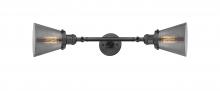 Innovation Lighting 208L-OB-G63-LED - Cone - 2 Light - 6 inch - Oil Rubbed Bronze - Adjustable Bath Vanity Light
