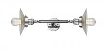 Innovation Lighting 208L-PC-G2-LED - Halophane - 2 Light - 9 inch - Polished Chrome - Adjustable Bath Vanity Light