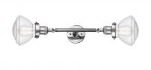 Innovation Lighting 208L-PC-G324-LED - Olean - 2 Light - 7 inch - Polished Chrome - Adjustable Bath Vanity Light