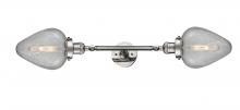 Innovation Lighting 208L-PN-G165 - Geneseo - 2 Light - 7 inch - Polished Nickel - Adjustable Bath Vanity Light