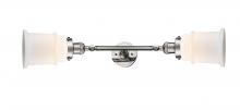 Innovation Lighting 208L-PN-G181 - Canton - 2 Light - 6 inch - Polished Nickel - Adjustable Bath Vanity Light