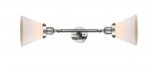 Innovation Lighting 208L-PN-G41 - Cone - 2 Light - 8 inch - Polished Nickel - Adjustable Bath Vanity Light
