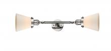 Innovation Lighting 208L-PN-G61 - Cone - 2 Light - 6 inch - Polished Nickel - Adjustable Bath Vanity Light