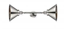 Innovation Lighting 208L-PN-M10-PN - Briarcliff - 2 Light - 10 inch - Polished Nickel - Adjustable Bath Vanity Light