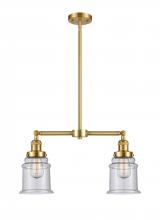 Innovations Lighting 209-SG-G184-LED - Canton - 2 Light - 21 inch - Satin Gold - Stem Hung - Island Light