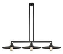Innovation Lighting 213-BK-MFR-BK-16-LED - Appalachian - 3 Light - 49 inch - Matte Black - Stem Hung - Adjustable Island Light