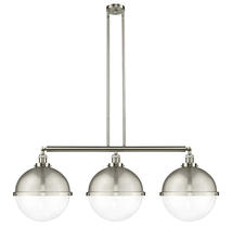 Innovation Lighting 213-SN-HFS-122-SN-LED - Hampden - 3 Light - 45 inch - Brushed Satin Nickel - Stem Hung - Adjustable Island Light