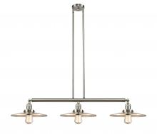 Innovation Lighting 213-SN-MFR-SN-12-LED - Appalachian - 3 Light - 45 inch - Brushed Satin Nickel - Stem Hung - Adjustable Island Light