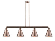 Innovation Lighting 214-AC-M13-AC - Appalachian - 4 Light - 52 inch - Antique Copper - Stem Hung - Island Light