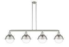 Innovation Lighting 214-SN-HFS-82-SN-LED - Hampden - 4 Light - 54 inch - Brushed Satin Nickel - Stem Hung - Adjustable Island Light